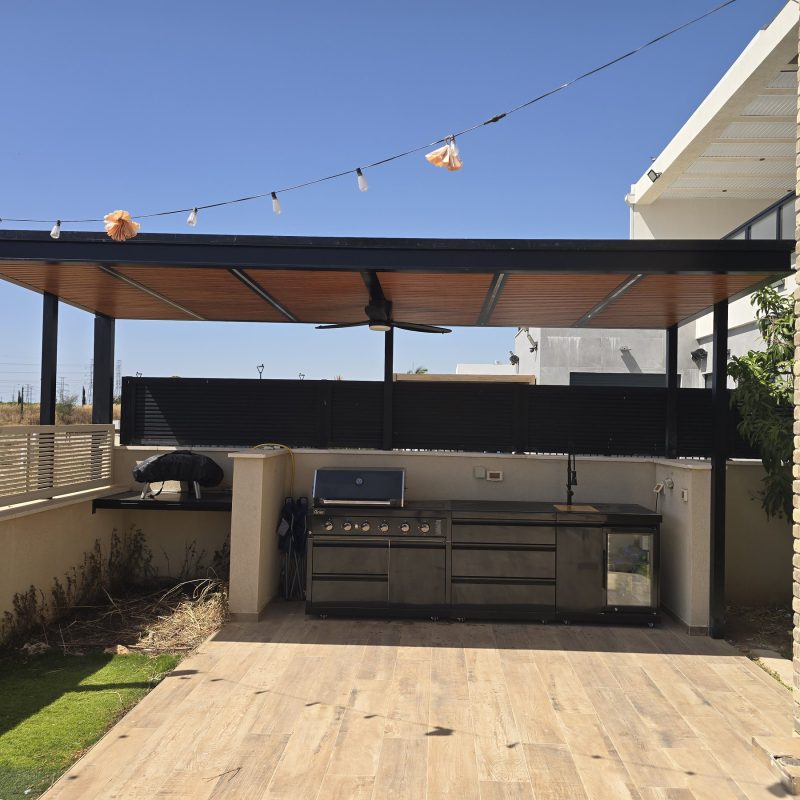 פרגולת אלומיניום – קינג דור